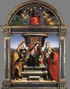 Madonna and Child Enthroned with Saints Raffaello